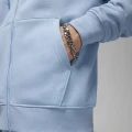 Толстовка Nike JORDAN MJ ESS FLC FZ HOODIE блакитна FJ7771-436