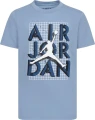 Футболка Nike JORDAN M J BRAND JM STACK SS CREW голубая FN5978-436