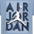 Футболка Nike JORDAN M J BRAND JM STACK SS CREW голубая FN5978-436