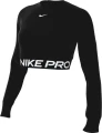 Топ жіночий Nike PRO DF 365 CROP LS чорний FV5484-010
