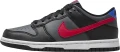 Кросівки підліткові Nike DUNK LOW GS SPIDER-MAN чорно-червоно-сині FV0373-001
