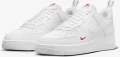 Кросівки Nike AIR FORCE 1' 07 біло-червоні FZ7187-100