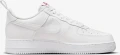 Кросівки Nike AIR FORCE 1' 07 біло-червоні FZ7187-100
