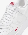 Кросівки Nike AIR FORCE 1' 07 біло-червоні FZ7187-100