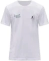 Футболка Nike JORDAN MBRAND SS JM STACK CREW белая FN6029-100