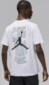 Футболка Nike JORDAN MBRAND SS JM STACK CREW белая FN6029-100