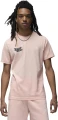 Футболка Nike JORDAN MBRAND SS JM STACK CREW светло-розовая FN6029-622