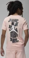 Футболка Nike JORDAN MBRAND SS JM STACK CREW светло-розовая FN6029-622
