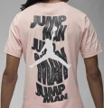 Футболка Nike JORDAN MBRAND SS JM STACK CREW светло-розовая FN6029-622