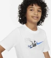 Футболка підліткова Nike K NSW TEE SOCCER BALL FA23 біла FD3974-100