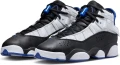 Кросівки баскетбольні підліткові Nike JORDAN 6 RINGS біло-чорно-сині 323419-142