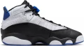 Кросівки баскетбольні підліткові Nike JORDAN 6 RINGS біло-чорно-сині 323419-142