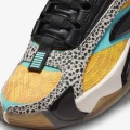 Кроссовки баскетбольные подростковые Nike JORDAN LUKA 2 (GS) оранжево-бирюзово-черные FQ9045-800