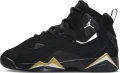 Кроссовки баскетбольные подростковые Nike JORDAN TRUE FLIGHT (GS) черно-золотые 343795-017