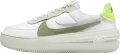 Кроссовки женские Nike AIR FORCE 1 PLT.AF.ORM бело-оливково-лимонные FJ4739-100