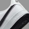 Кроссовки подростковые Nike AIR FORCE 1 (GS) бело-серебряно-черные DX9269-100