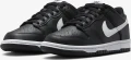 Кросівки підліткові Nike DUNK LOW (GS) чорно-білі FD1232-001