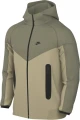 Толстовка Nike M NK TCH FLC FZ WR HOODIE оливкова FB7921-276
