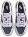 Кроссовки подростковые Nike DUNK LOW SE (GS) темно-сине-фиолетово-золотые DX1663-400