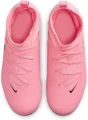 Бутсы детские Nike JR PHANTOM LUNA II ACADEMY FG/MG розовые FJ2603-600