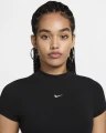 Боді жіноче Nike W NSW NK CHLL KNT SS BDYST чорне FV8994-010