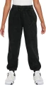 Спортивные штаны подростковые Nike K NK COB FLC PANT WASH черные FZ5264-010