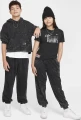 Спортивные штаны подростковые Nike K NK COB FLC PANT WASH черные FZ5264-010