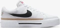 Кеди жіночі Nike COURT LEGACY LIFT біло-чорні DM7590-100