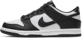 Кросівки підліткові Nike DUNK LOW (GS) чорно-білі CW1590-100
