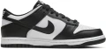 Кросівки підліткові Nike DUNK LOW (GS) чорно-білі CW1590-100