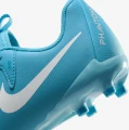 Бутсы детские Nike JR PHANTOM GX II ACADEMY FG/MG голубые FD6722-400