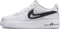 Кросівки підліткові Nike AIR FORCE 1 (GS) білі DR7889-100
