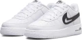 Кросівки підліткові Nike AIR FORCE 1 (GS) білі DR7889-100