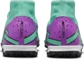 Сороконожки (шиповки) Nike MERCURIAL ZOOM SUPERFLY 9 ACADEMY TF бирюзово-фиолетовые DJ5629-300