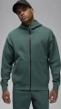 Толстовка Nike JORDAN M J DF SPRT HOOP FLC FZ темно-зеленая FV8602-366