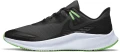 Кроссовки беговые Nike QUEST 3 SHIELD черно-зеленые CQ8894-010