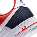 Кросівки підліткові Nike AIR FORCE 1 LOW LV8 (GS) біло-червоно-темно-сині DJ5180-100