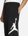 Спортивні штани Nike AIR JORDAN JUMPMAN LOGO FLEECE чорні DA6803-010