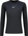 Термокофта Nike PRO WARM LS CREW черная FB7982-010