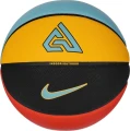 Баскетбольний м'яч Nike ALL COURT 2.0 8P G ANTETOKOUNMPO DEFLATED жовто-блакитно-червоно-чорний Розмір 7 N.100.4138.824.07