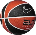 Баскетбольний м'яч Nike ELITE ALL COURT 8P 2.0 DEFLATED оранжево-чорний Розмір 7 N.100.4088.811.07