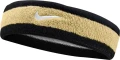 Пов'язка на голову Nike SWOOSH HEADBAND чорно-світло-коричнева N.000.1544.055.OS