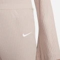 Спортивные штаны женские Nike W NSW RIB JRSY PANT бежевые DV7868-272