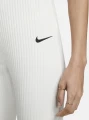 Спортивные штаны женские Nike W NSW RIB JRSY PANT белые DV7868-133