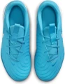 Футзалки (бампы) детские Nike JR PHANTOM GX II ACADEMY IC голубые FJ2609-400