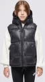 Жилетка подростковая Nike K REPEL LOOSE HEAVYWEIGHT SYNTHETIC FILL EASYON HOODED VEST черная FD2844-011