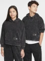 Худи подростковое Nike K NK COB FLC PO HOODIE WASH черное FZ5266-010