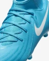 Бутсы детские Nike JR PHANTOM LUNA II ACADEMY FG/MG голубые FJ2603-400