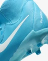 Бутсы детские Nike JR PHANTOM LUNA II ACADEMY FG/MG голубые FJ2603-400