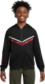 Толстовка підліткова Nike K NSW CLUB+ POLY FZ HOODIE чорна FZ4906-010